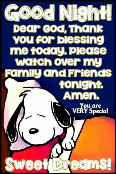 Good Night Prayer
